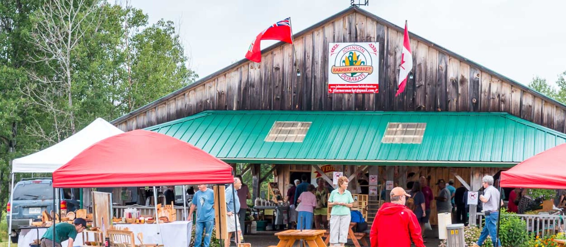 Pay a Visit to the Johnson Farmers’ Market in Desbarats, Ontario